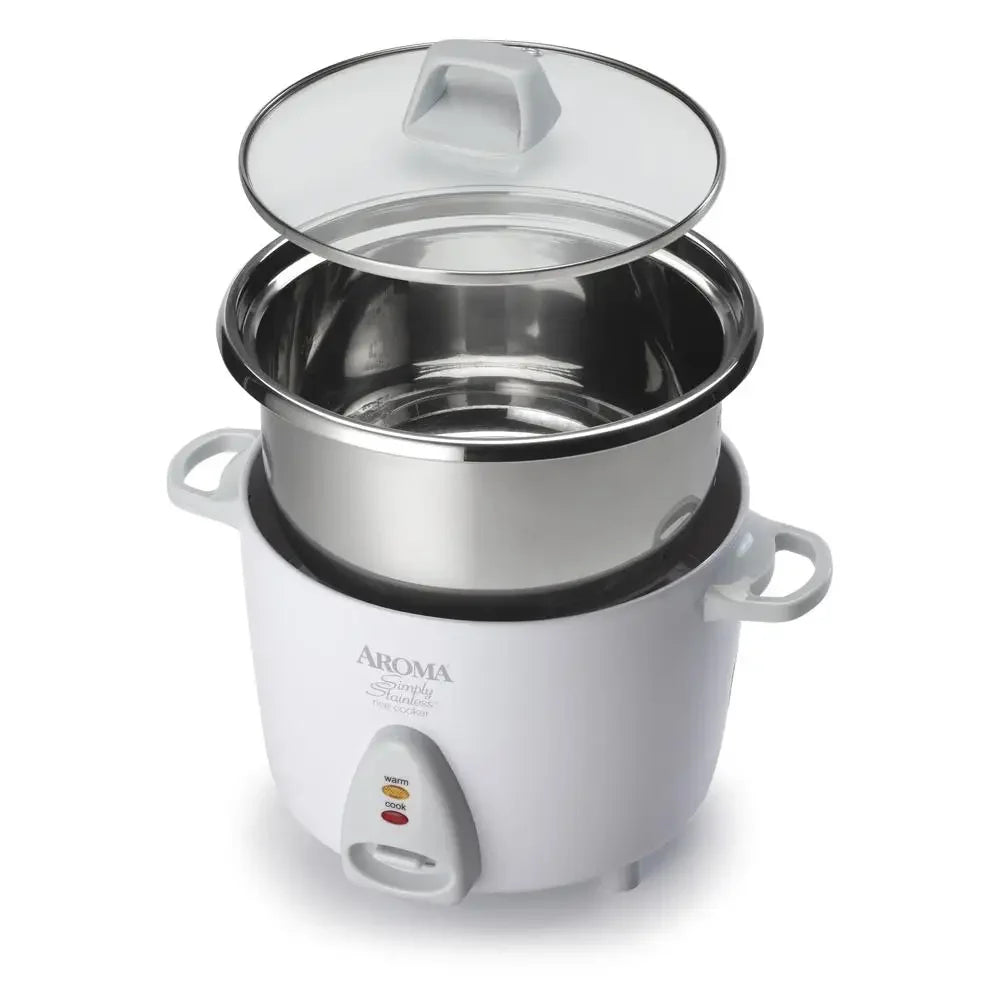 14-Cup Stainless Steel Pot-Style Rice Cooker - Alia's Home Things  