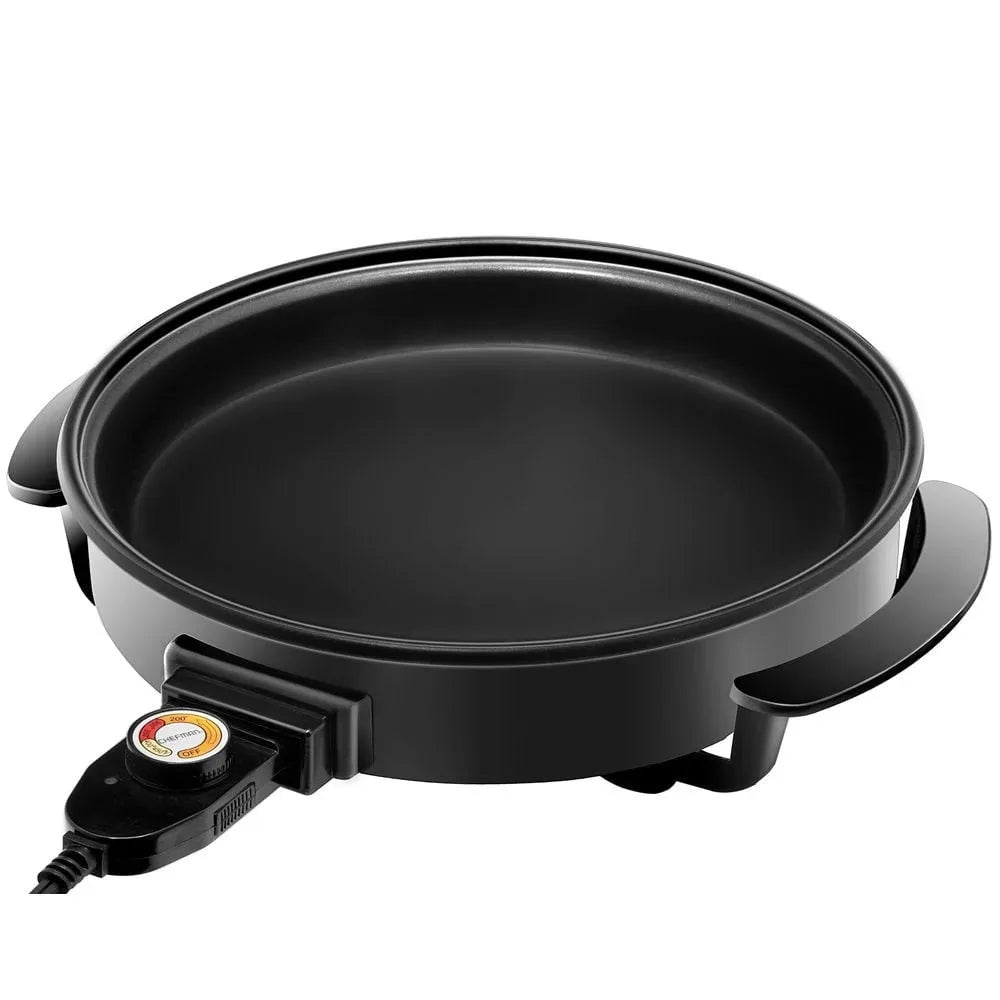Electric Skillet 12 Inch Frying Pan with Non-Stick Coating - Alia's Home Things  