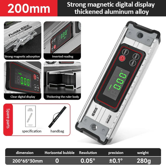 Digital Protractor Angle Finder Inclinometer Magnets Level Angle - Alia's Home Things  