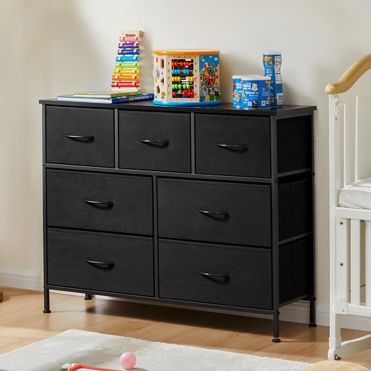 Desser For Bedroom With 7 Fabric Drawers - Alia's Home Things  