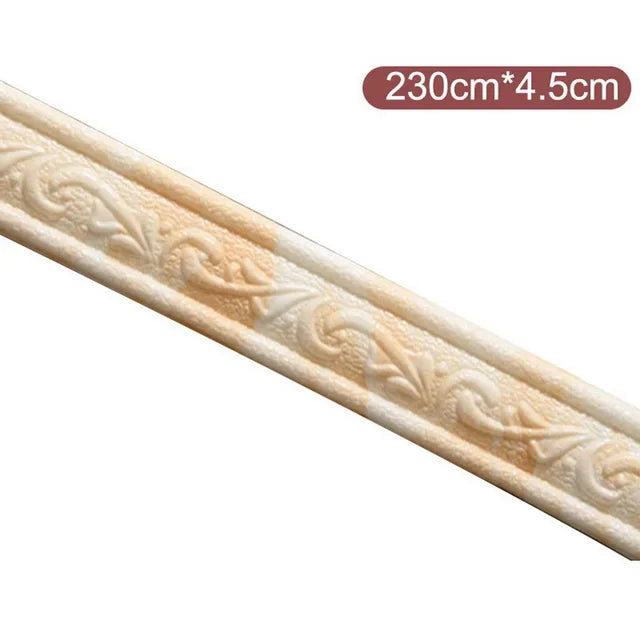 3D Baseboard Wallpaper Wall Sticker - Alia's Home Things  