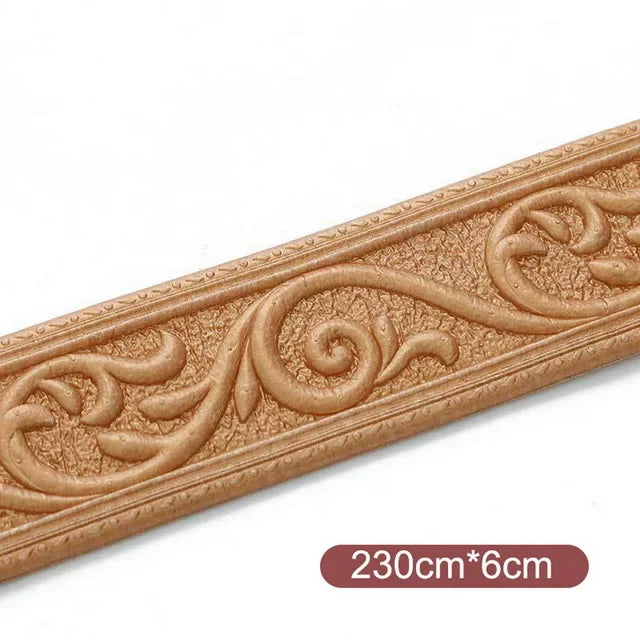 3D Baseboard Wallpaper Wall Sticker - Alia's Home Things  