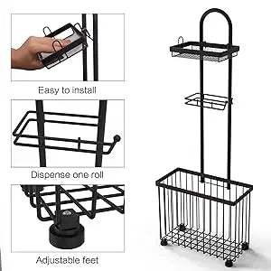 Freestanding Toilet Paper Holder - Alia's Home Things  