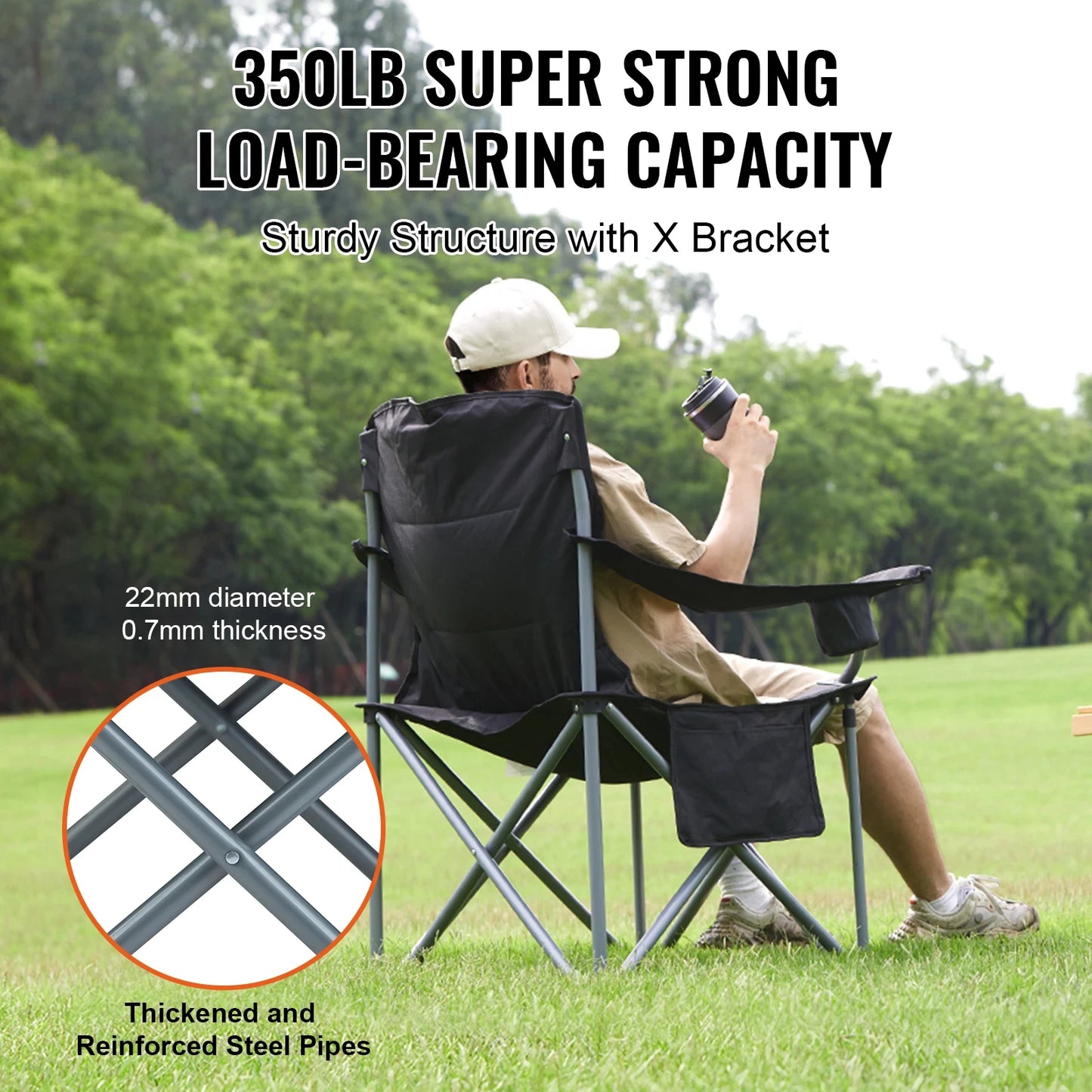 VEVOR Ultralight Folding Chair - Alia's Home Things  