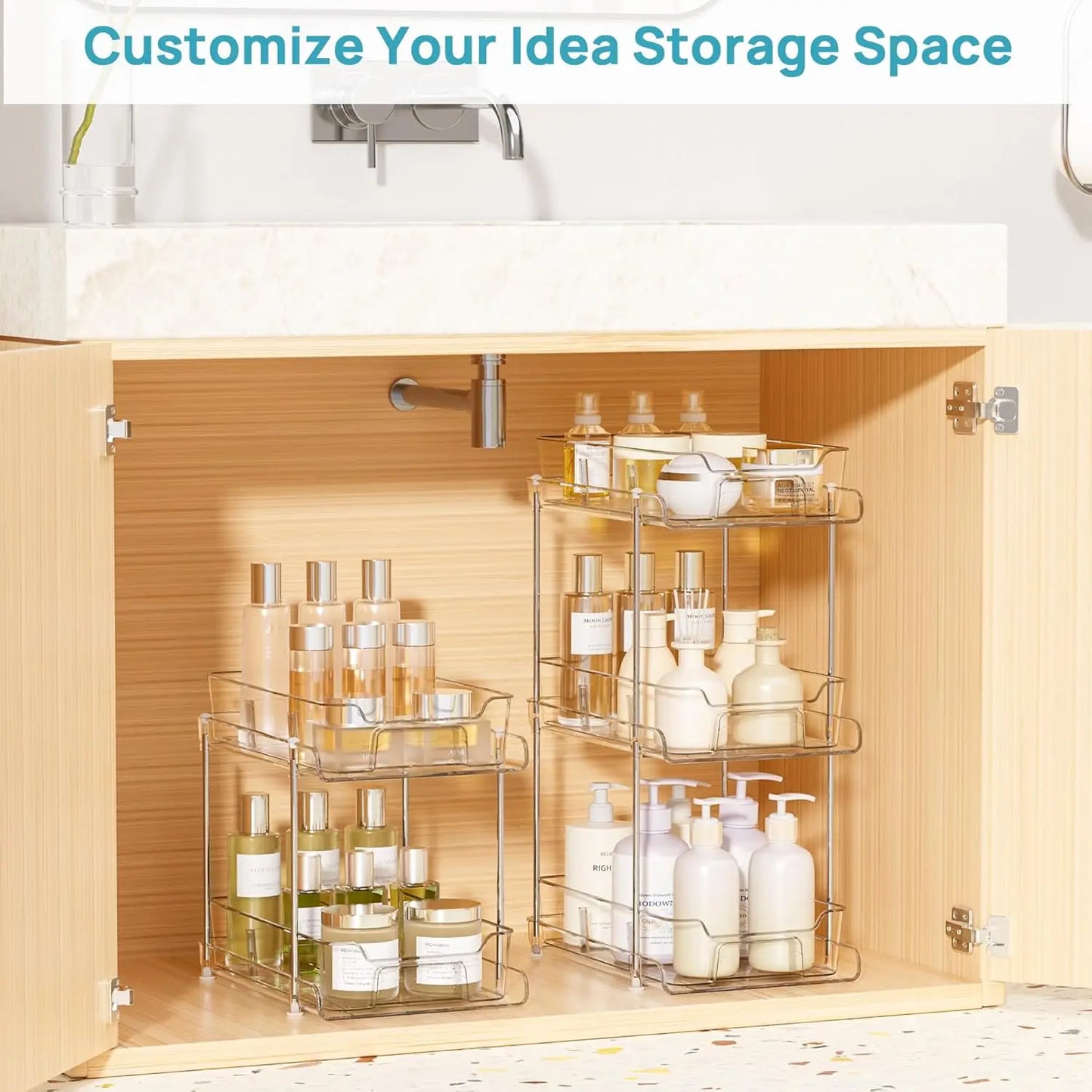 Bathroom Under Sink Organizers and Storage - Alia's Home Things  