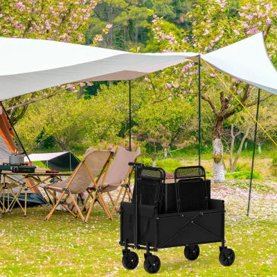 The garden handcart with four foldable wheels - Alia's Home Things  