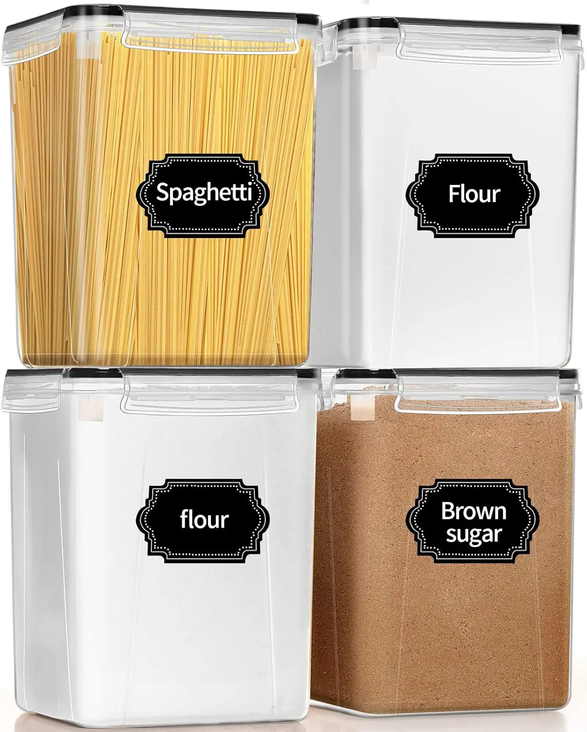 Tall Airtight Food Storage Containers - Alia's Home Things  