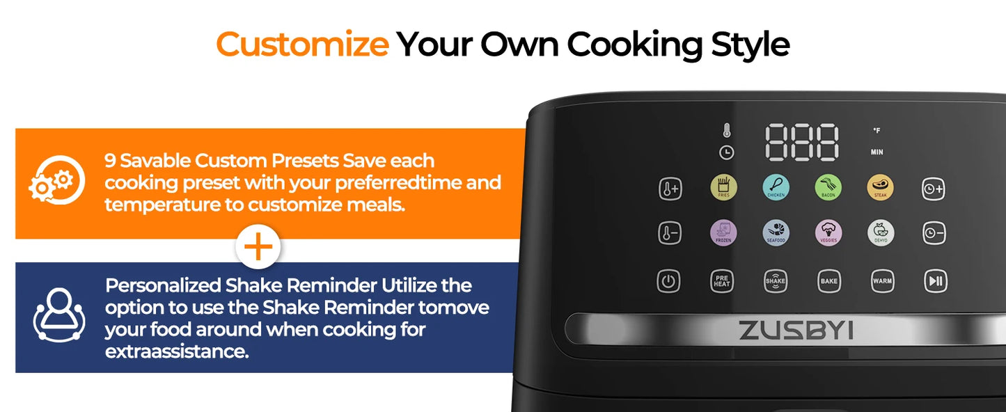 6.5QT Air Fryer Oven - Alia's Home Things  