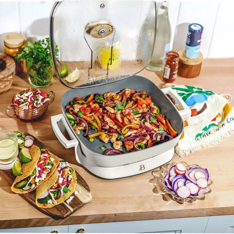 Beautiful 5-in-1 Electric Expandable Skillet - Alia's Home Things  