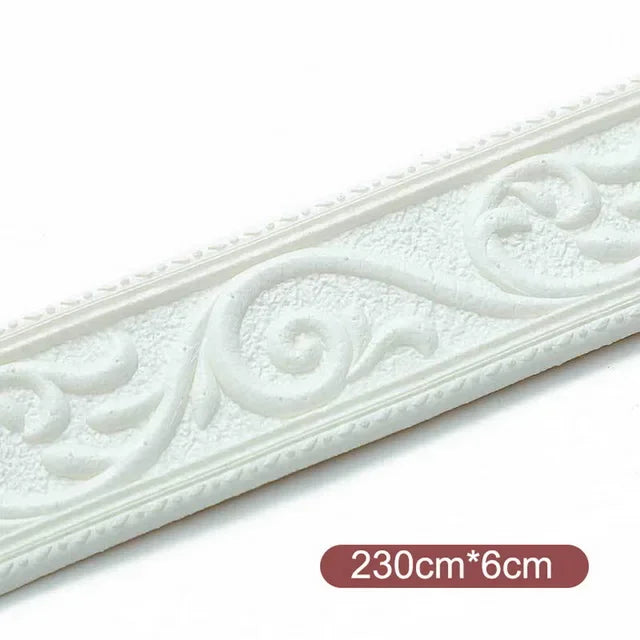 3D Baseboard Wallpaper Wall Sticker - Alia's Home Things  