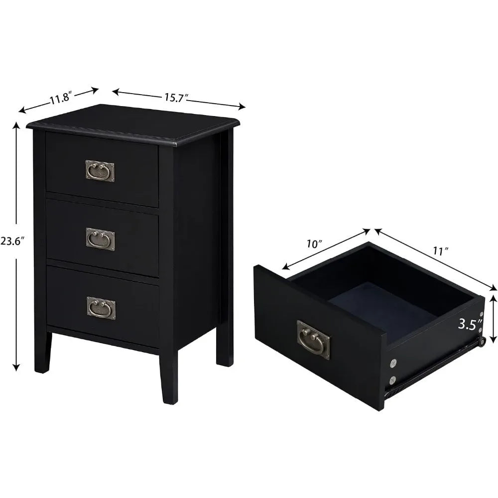 Nightstands Set of 2 - Alia's Home Things  