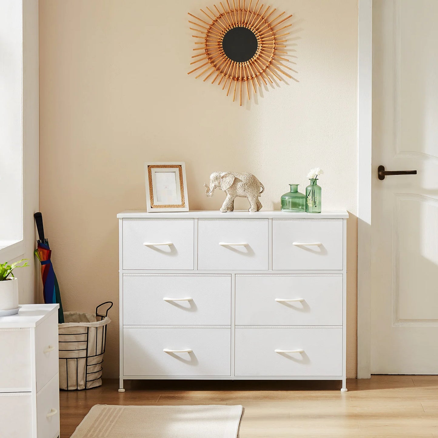 Desser For Bedroom With 7 Fabric Drawers - Alia's Home Things  