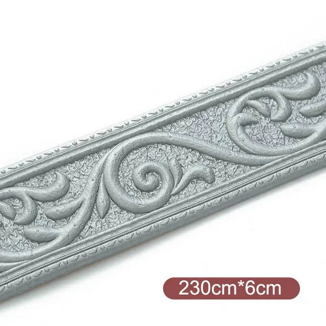3D Baseboard Wallpaper Wall Sticker - Alia's Home Things  