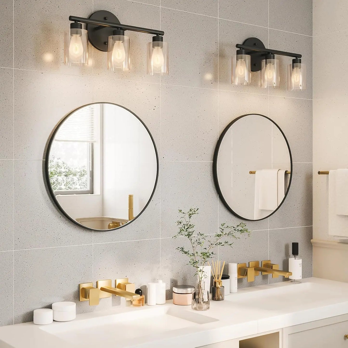 28-inch Round Mirror - Alia's Home Things  