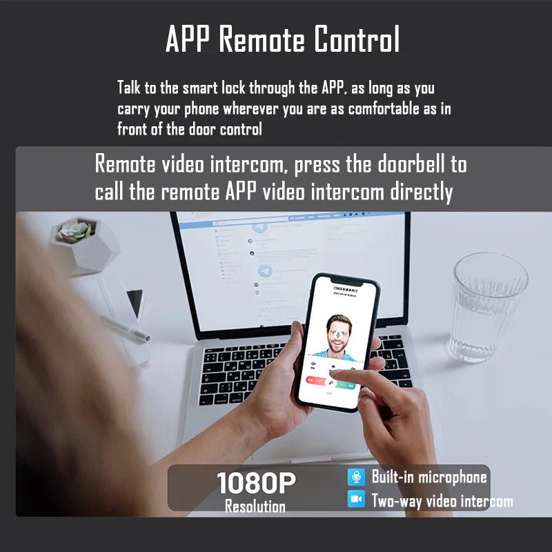 Smart Door Lock With Camera - Alia's Home Things  