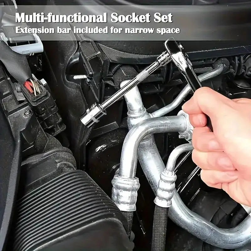 46PCS 1/4 inch Drive Socket Set - Alia's Home Things  