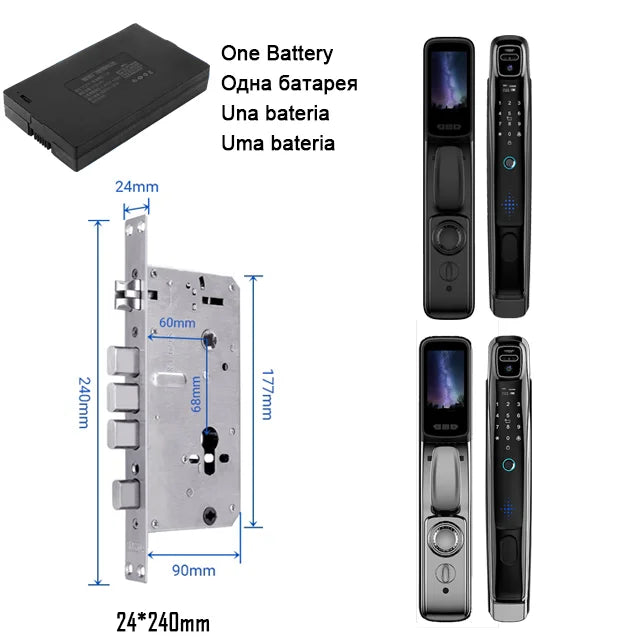 Smart Door Lock With Camera - Alia's Home Things  