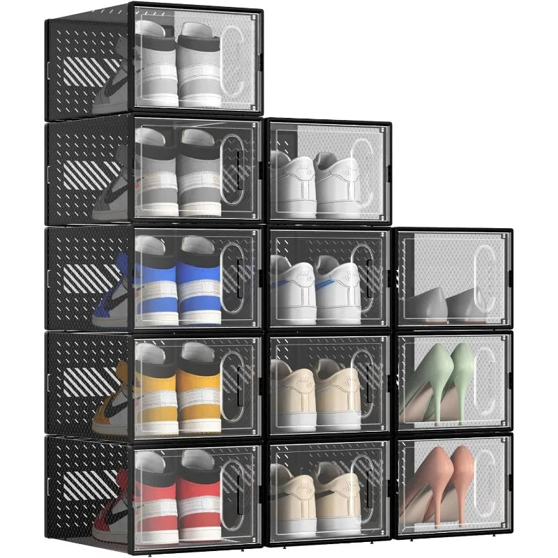 X-Large 12 Pack Shoe Storage Box - Alia's Home Things  