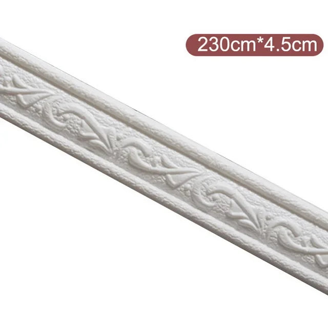 3D Baseboard Wallpaper Wall Sticker - Alia's Home Things  