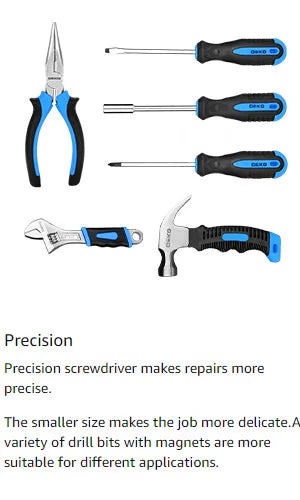 DEKO Drill Set w/Cordless Drill - Alia's Home Things  