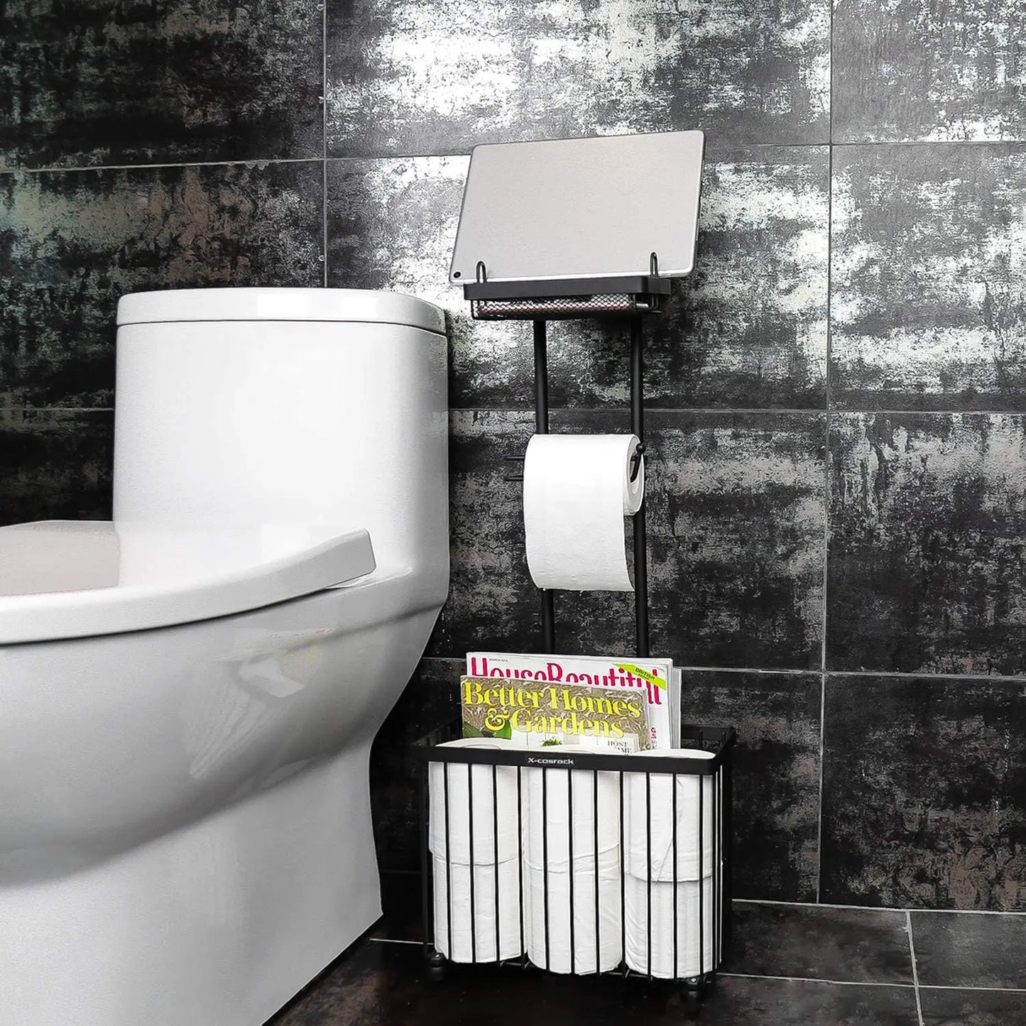 Freestanding Toilet Paper Holder - Alia's Home Things  
