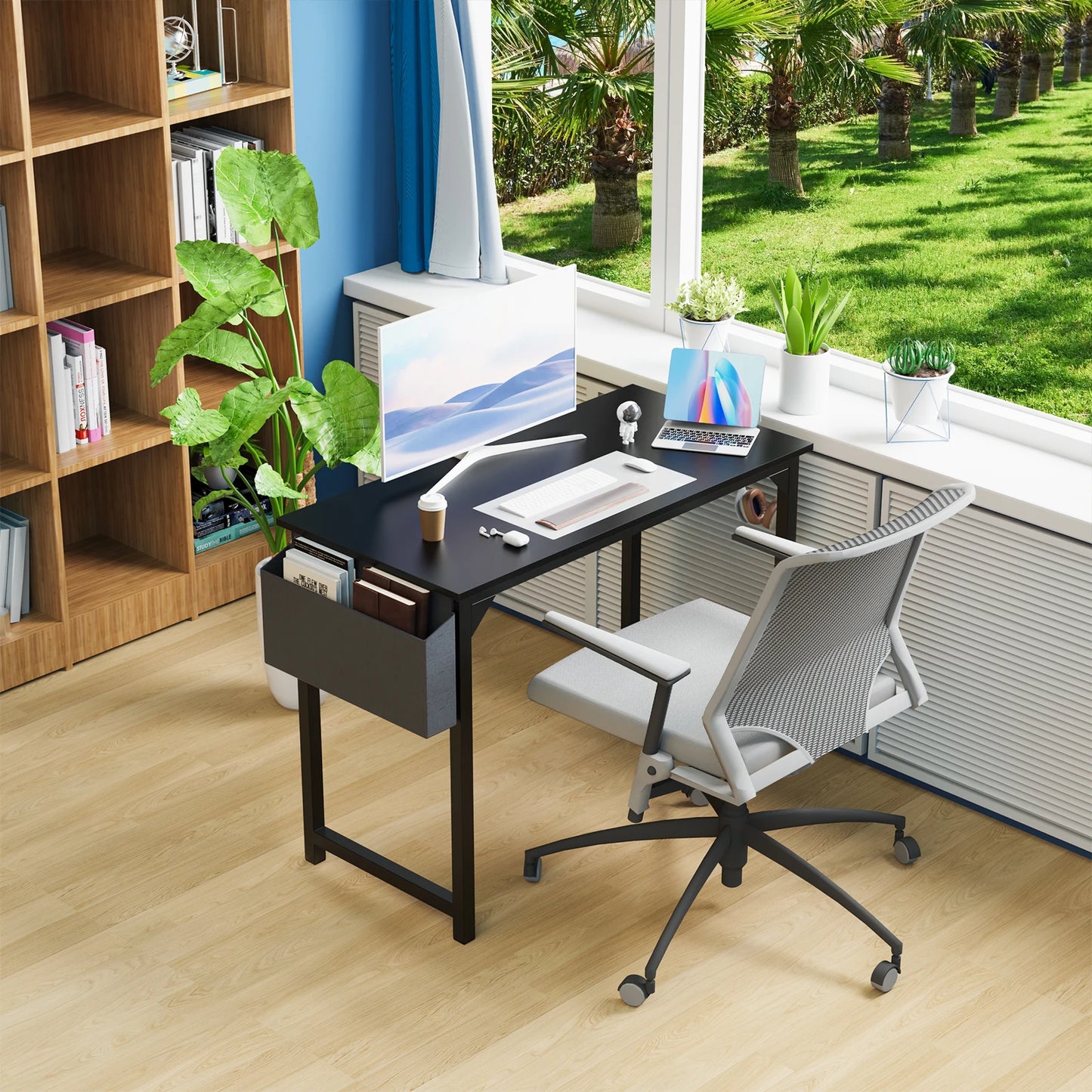 JHK Computer Desk Writing Study Office Gaming Table - Alia's Home Things  