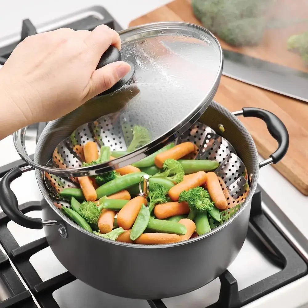 PrimaWare 18-Piece Stainless Steel Nonstick Cookware Set - Alia's Home Things  