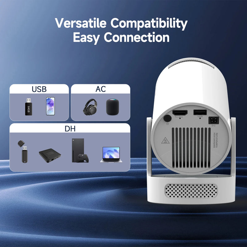 Magcubic HY300 Pro+ Projector 4K 720P w/5W Speaker - Alia's Home Things  