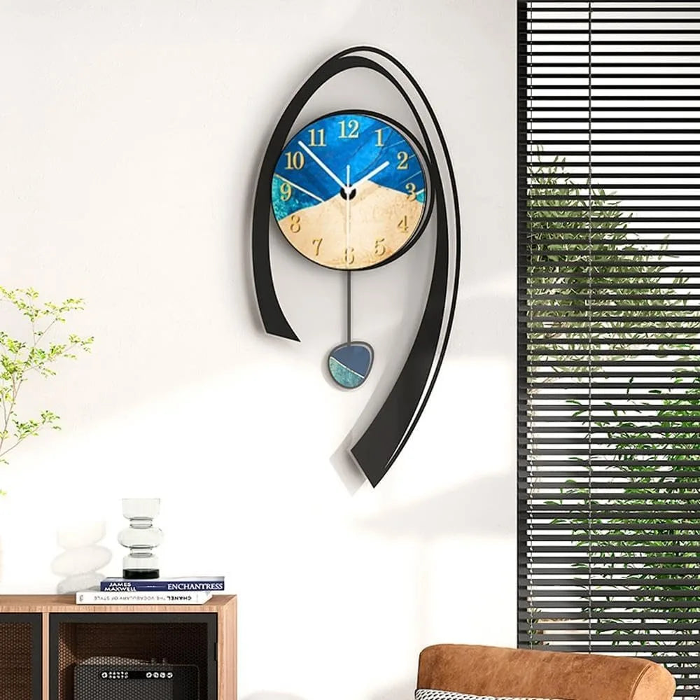 Multi-color Decorative Wall Clock - Alia's Home Things  