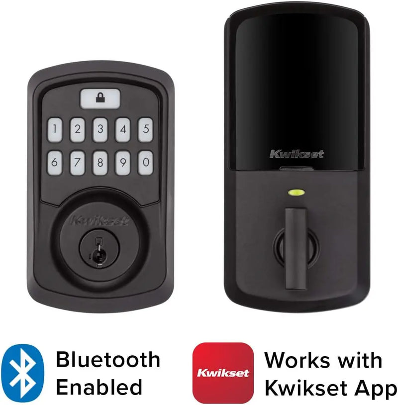 Kwikset 99420-003 Aura Bluetooth Programmable Keypad Door Lock - Alia's Home Things  