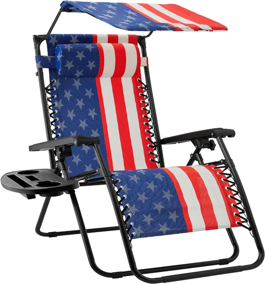 Folding zero gravity outdoor lounge chair - Alia's Home Things  