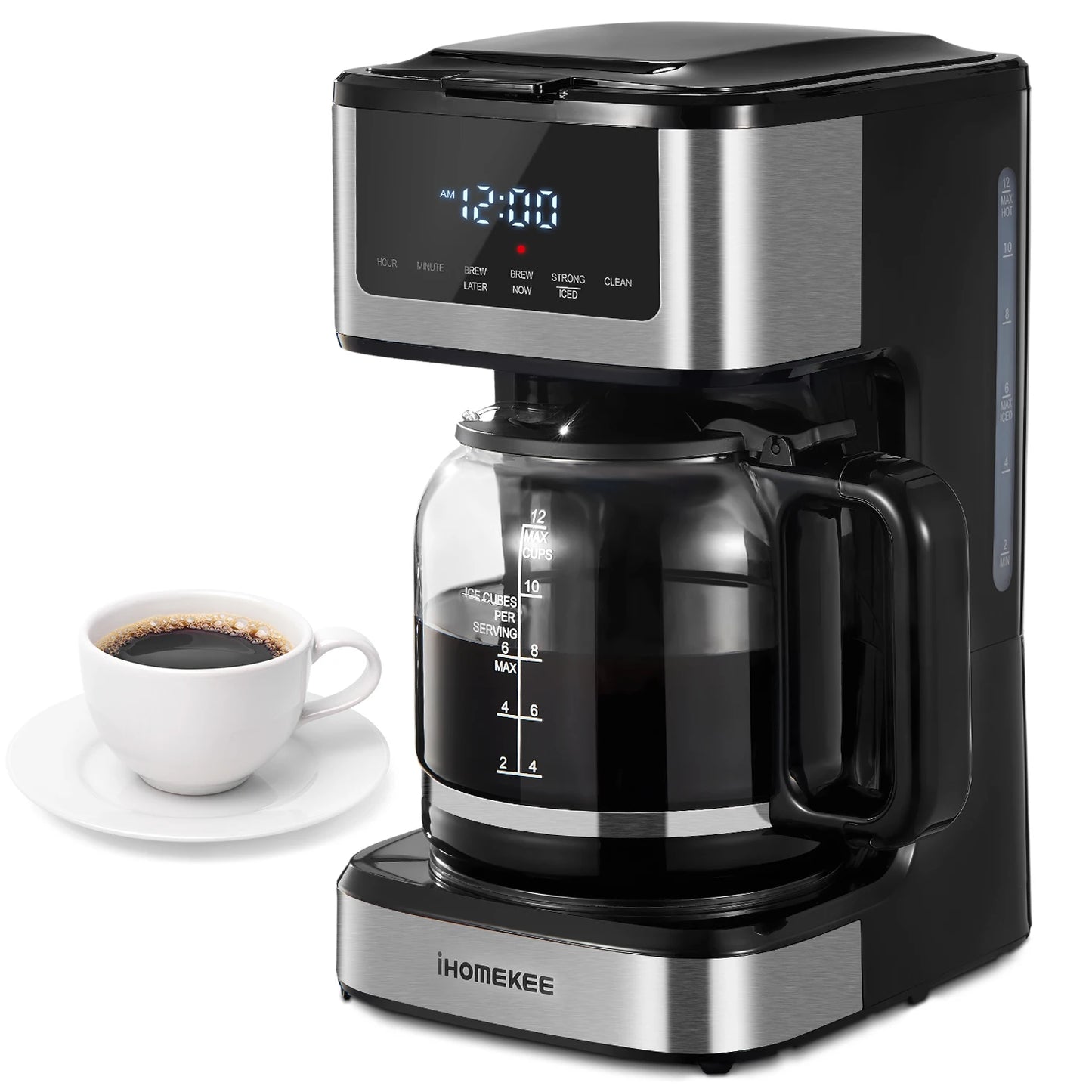 Programmable Drip Coffee Maker 12-Cup - Alia's Home Things  