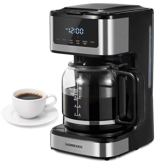 Programmable Drip Coffee Maker 12-Cup - Alia's Home Things  