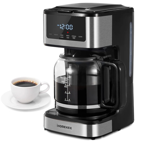 Programmable Drip Coffee Maker 12-Cup - Alia's Home Things  