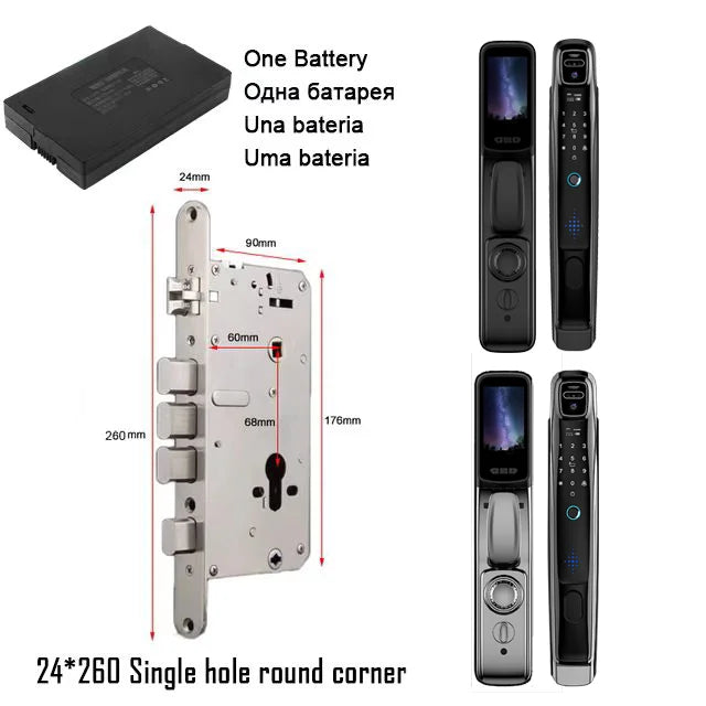 Smart Door Lock With Camera - Alia's Home Things  