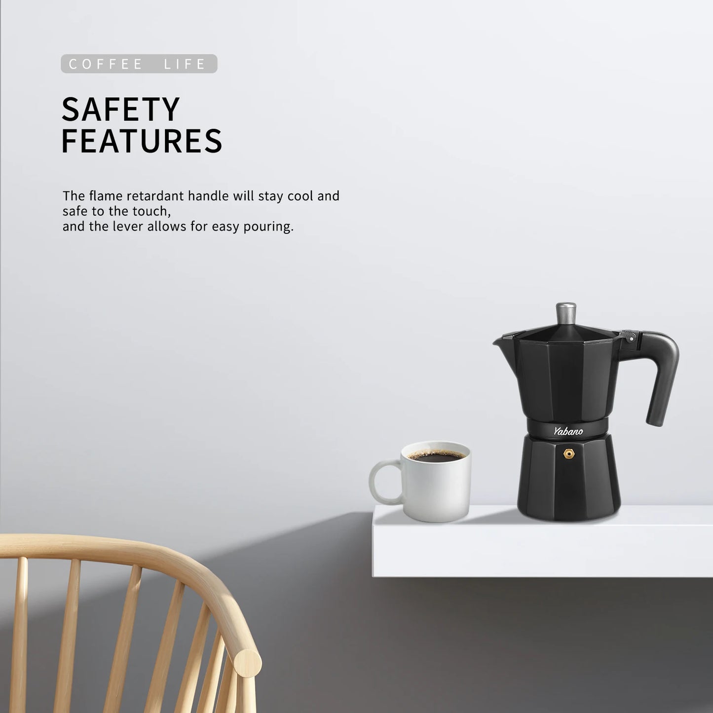 Yabano Stovetop Espresso Maker - Alia's Home Things  