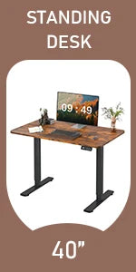 Furmax Electric Sit Stand-Up Home Office Computer Desk - Alia's Home Things  