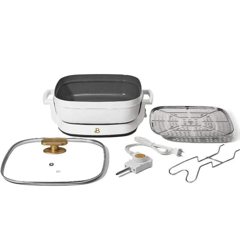 Beautiful 5-in-1 Electric Expandable Skillet - Alia's Home Things  