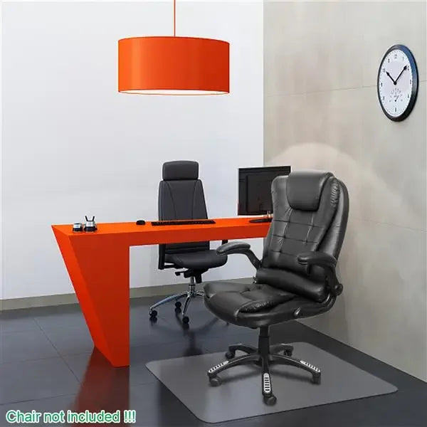 PVC Dull Polish Chair Mat 90x120x0.2cm Rectangular - Alia's Home Things  