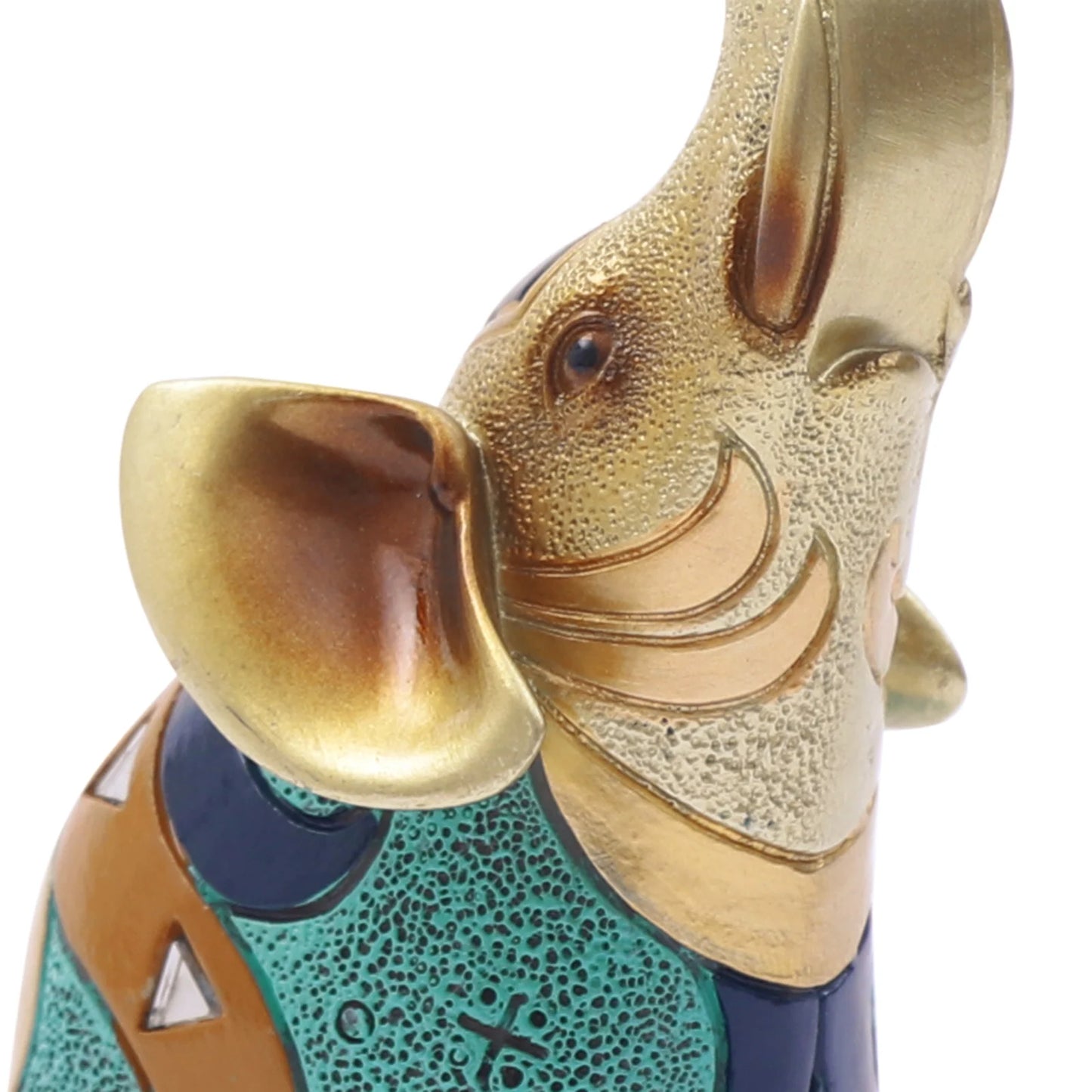 2 PCS Feng Shui Pair of Resin Elephant Statue - Alia's Home Things  