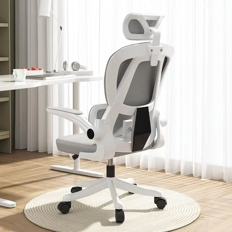 High Back Ergonomic Office Chair With Lumbar Support - Alia's Home Things  