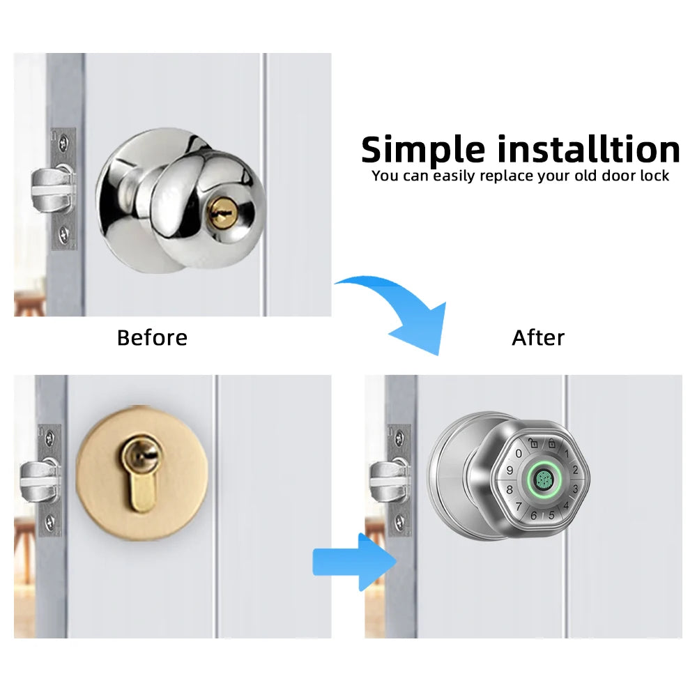 Smart Fingerprint Door Lock - Alia's Home Things  