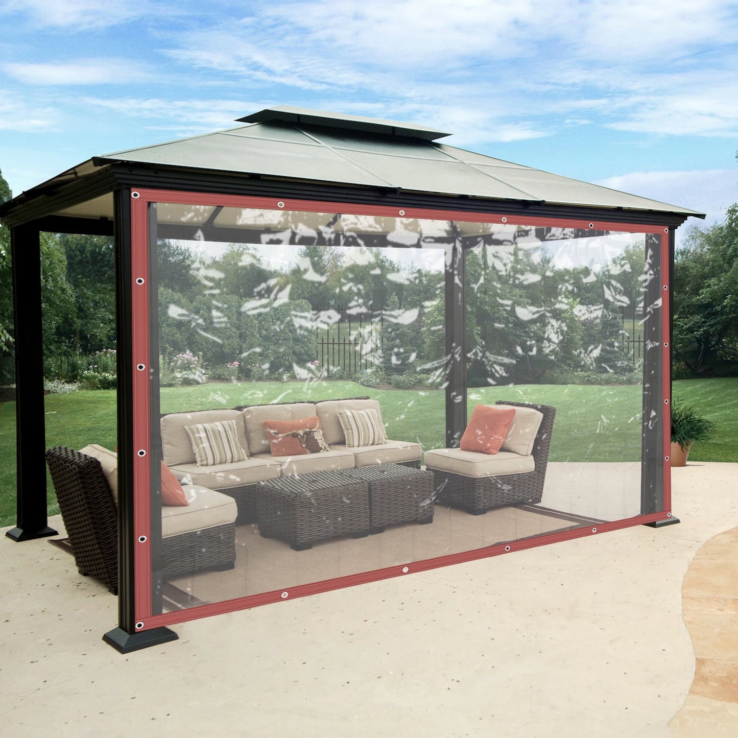 Tarpaulin Rainproof Canopy Tent - Alia's Home Things  