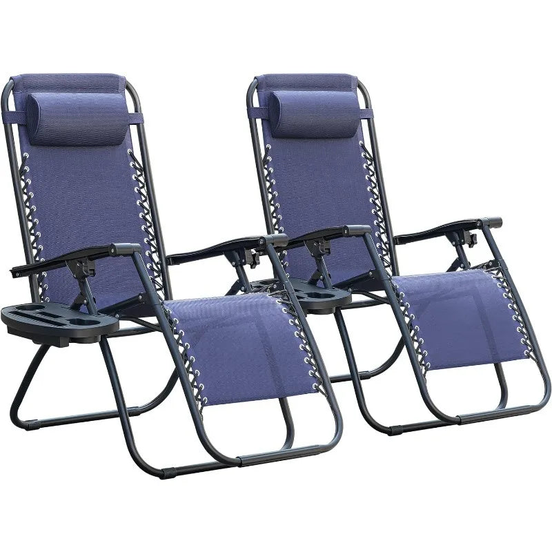 Reclining Lounge Chair with Cup Holder Pillows - Alia's Home Things  