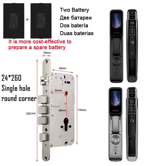 Smart Door Lock With Camera - Alia's Home Things  