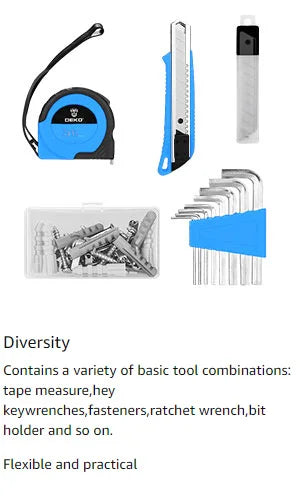DEKO Drill Set w/Cordless Drill - Alia's Home Things  