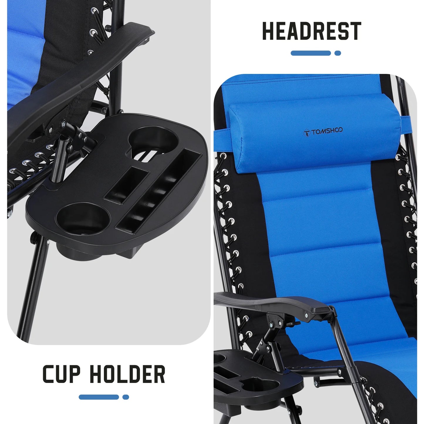 Lounge Chair Folding Waterproof Outdoor Chair - Alia's Home Things  