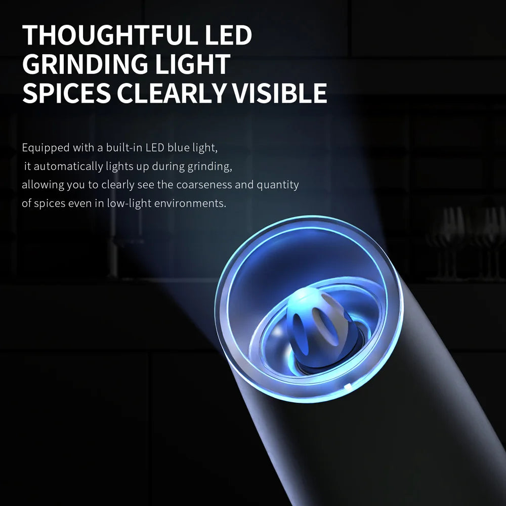 Electric Salt And Pepper Grinder Set - Alia's Home Things  