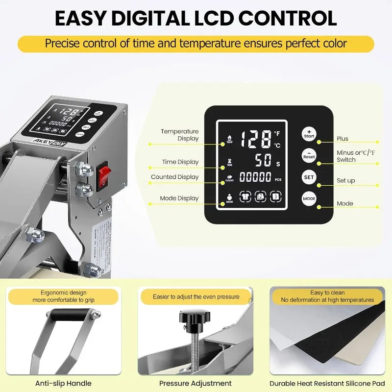 Heat Press, 15x15 Slide Out - Alia's Home Things  