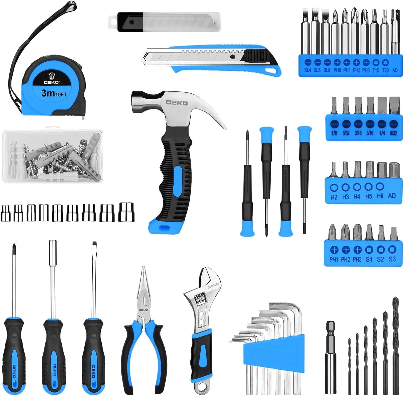 DEKO Drill Set w/Cordless Drill - Alia's Home Things  